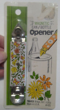 Vintage NOS TRAVCO Flowers And Butterflies Can Opener picture