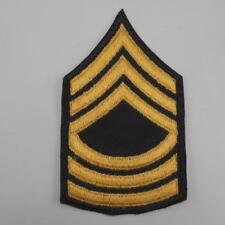 Vintage Post WWII Korean War Era US Army Master Sergeant E-8 Patch picture