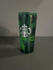 2014 Starbucks Green Forest Tumbler, 16oz/ 473mL Some Scuffs See Photos picture