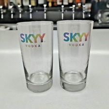 SKYY Vodka Pint Mixer Glass Set of 2 picture
