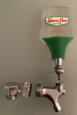 Vintage Beer Tap Handle Faucet *Simon Pure* Buffalo NY Banner Chicago Hardware picture