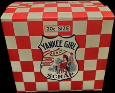 Vintage Yankee Girl  Tobacco Scrap Empty Box Great Shape Advertising Box  picture