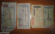 1945-1953 China Bank The Deposit Documentary Evidence and Cheques picture
