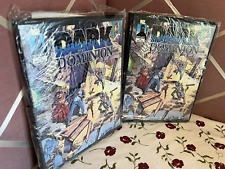 2  SEALED RARE 1993 DARK DOMINION CARD COLLECTOR ALBUMS  W/ Cards picture
