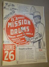 8th Annual Mission Drums & Bugle Competition BOSTON COLLEGE 1965 Program picture