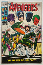 The Avengers #60 -1968 -MARVEL COMICS **MARRIAGE OF WASP AND YELLOWJACKET** picture