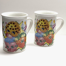 Anthropomorphic Shopkins Characters Coffee Mug Cup Candy Moose Enterprise 2016 picture