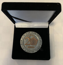 Rare DOJ FBI 9-11 Rememberance  W/ Copper & Display Case Challenge Coin picture