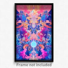 Art Poster - Kaleidoscopic Coop (Psychedelic Trippy Weird 11x17 Print) picture