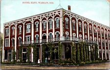 Postcard Hotel Hays in Warsaw, Indiana~3146 picture