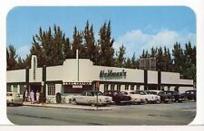 1954 - Herman's beachcomber Restaurant & Vintage Autos, Clearwater, FL Postcard picture