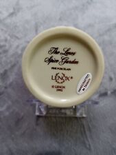 Lenox Spice Garden Jars - Fine Porcelain Handcrafted - 1992 Vintage picture