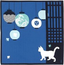HAMAMONYO JAPANESE Cotton Wrapping Cloth FUROSHIKI Scarf Tapestry 50x50cm 01240 picture