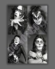 1974 KISS Gene Simmons Paul Stanley Ace Frehley Peter Criss Collage 8x10 Photo picture