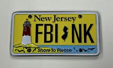 FBI Newark Division License Plate Jersey Shore Challenge Coin picture