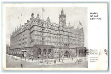 1926 Hotel Great Central Paddington London England Vintage Posted Postcard picture