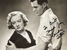 Audrey Totter Signed Photo 1949's The Set-Up RKO Film Noir Actress Autograph picture