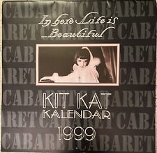 Vintage 1999 Broadway Musical Calendar - Cabaret - Kit Kat Club - Excellent Cond picture