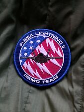 USAF F-35 DEMO Team FIGHTER WING Ace Combat AFB warfare morale hook loop patch picture