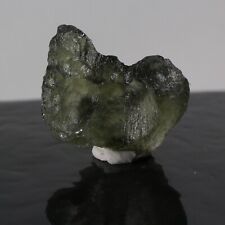 4.05ct Moldavite Crystal Gem Mineral Tektite Meteorite Czech Republic Green 61A picture