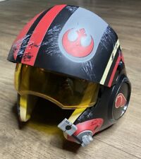Poe Dameron X-Wing Pilot Helmet With Voice Changer, Star Wars Disney Tested picture