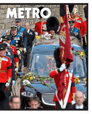 UK Metro Newspaper, HM Queen Elizabeth II 1926-2022 Royal State Funeral, 20.9.22 picture