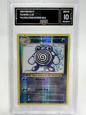 2016 Pokemon XY Evolutions #24 Poliwhirl - Reverse Foil GMA 10 GEM MINT picture