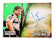 Topps Walking Dead Evolution Jon Bernthal As Shane Walsh Autograph Green /25 SSP picture