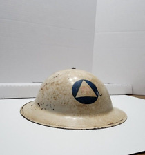 WWII Civil Defense ~ Auxiliary Police Helmet ~ 