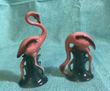 Vintage Pair Pink Flamingo Figurines 4” Made In Japan  picture