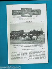 #T52.  THE AUSTRALIAN RAILWAY HISTORICAL BULLETIN #345  July 1966 picture