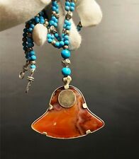 Marvelous Egyptian necklace made from The unique Healing Agate stone picture