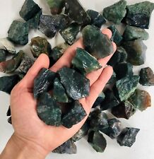 Raw Moss Agate - From India - Bulk Rough Crystals Natural Healing Gemstones picture