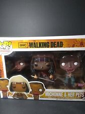 Funko Pop AMC The Walking Dead  Michonne & Her Pets PX Previous Exclusive New picture