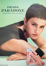 PRADA Paradoxe Emma Watson Ad Perfume Cologne Paper Print ad Strip picture