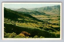 Tehachapi Pass CA-California, Aerial In Tehachapi Mountains, Vintage Postcard picture