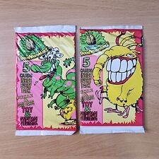 Brain Straining DoodleWonkers Sealed Trading Cards 5 Cards picture