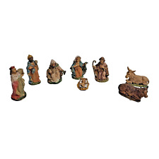 Fontanini Nativity Depose Italy Christmas Creche Figures Holy Family Baby Jesus picture