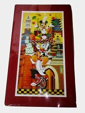 Disney Fine Art Collectors Edition 17x10 Lithograph Wheeling With Flavor picture