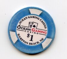 1.00 Chip from the Ocean Gaming Casino Hampton Beach New Hampshire picture