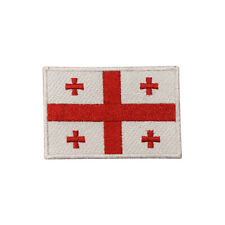 Georgia Country Flag Patch Iron On Patch Sew On Badge Embroidered Patch picture