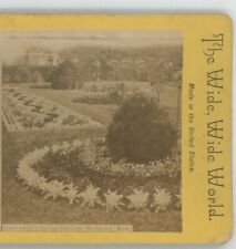 Hunnewell's Italian Gardens Wellesley Massachusetts Stereoview picture