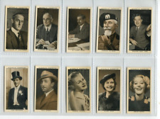 1936 STEPHEN MITCHELL CIGARETTES A GALLERY OF 1935 SET WALT DISNEY & JOE LEWIS picture
