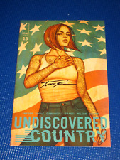 Undiscovered Country #15 NM+ 9.6+ JENNY FRISON SIGNED VARIANT IMAGE COMICS 2021 picture