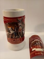 2022 Budweiser Holiday Stein Bud Christmas Best Buds Clydesdales Mug picture