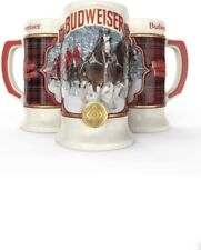 Christmas Beer Stein & Mug 2021 Collectors Plaid Holiday Best In Quality NIB picture