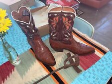 Vintage, Rockabilly, Shorties - Cut-Out Cowboy Boots 10.50 D - RARE SIZE - Cool picture