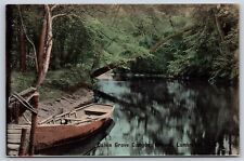Postcard NJ Lumberton New Jersey Calvin Grove Camping Ground c1910s A47 picture