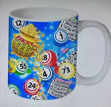 blue bingo coffee cup brand new  picture