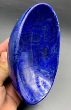 390 gram Lapis Lazuli Oval bowl Combine with pyrite From Afghanistan picture
